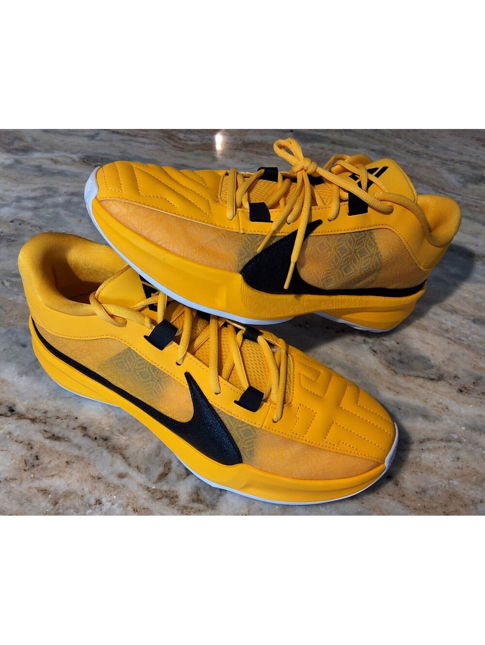 Size 13 Nike Men's Zoom Freak 5 TB Promo 'University Gold' Shoes FN7089-701 NEW